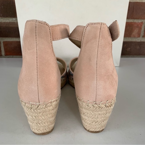 Rockport Womens Marah taupe Ankle Strap wedge espadrille sandals US 10 M - Picture 5 of 8